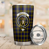 MacLellan Modern Tartan Crest Tumbler
